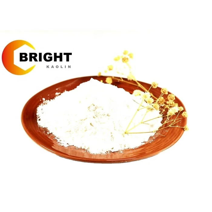 BRITEX-95 High quality Fire white fine powder kaolin for coating calcined kaolin