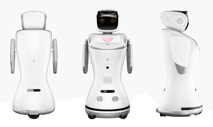New Trendy Auto Charge Intelligent robot consultant humanoid smart service reception robot welcome customer introducing products