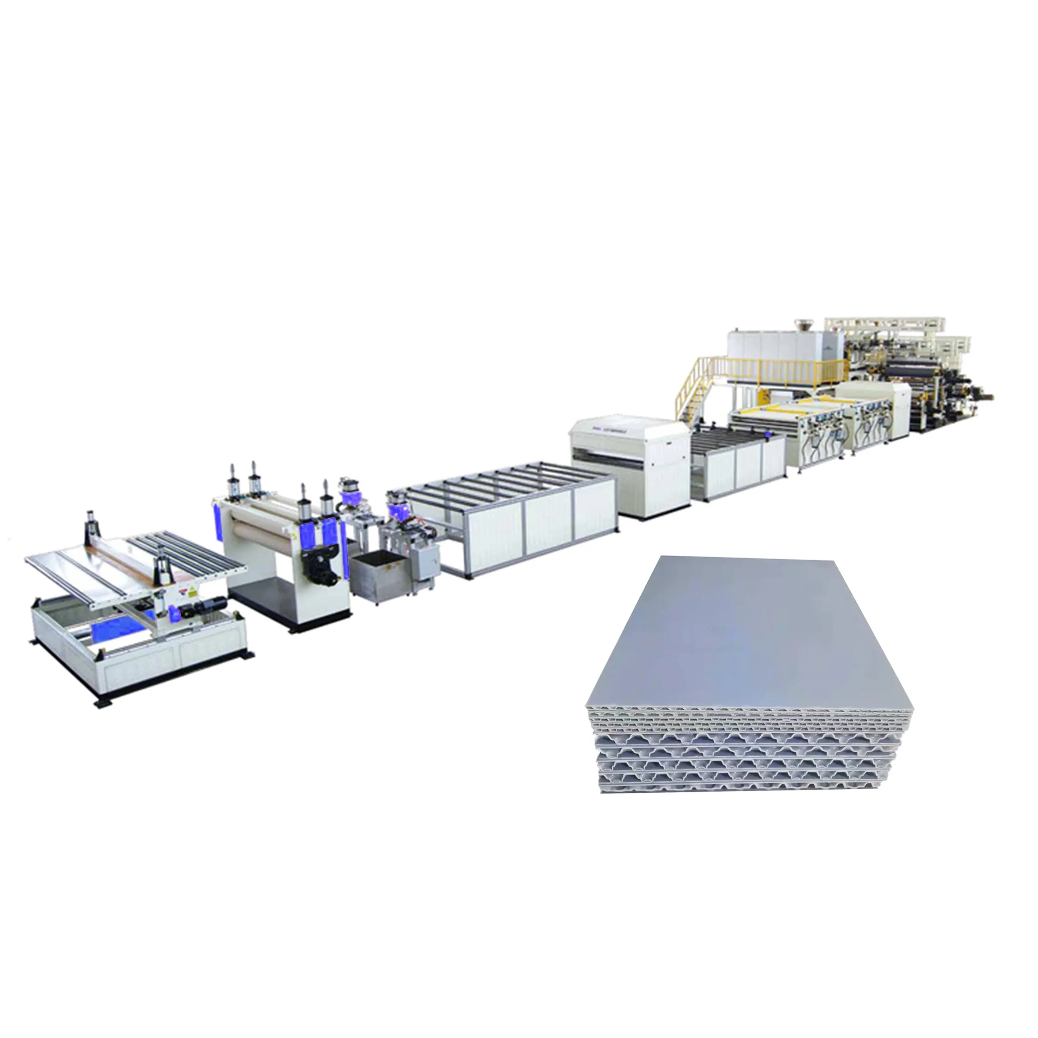 Very Cheap Pp Honeycomb Board Making Machinery Pp Extruder Machine Production Line