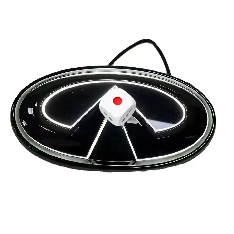 MRD подходит для INFINITI Q50 2014-2017 светодиодная эмблема значок Логотип в переднем