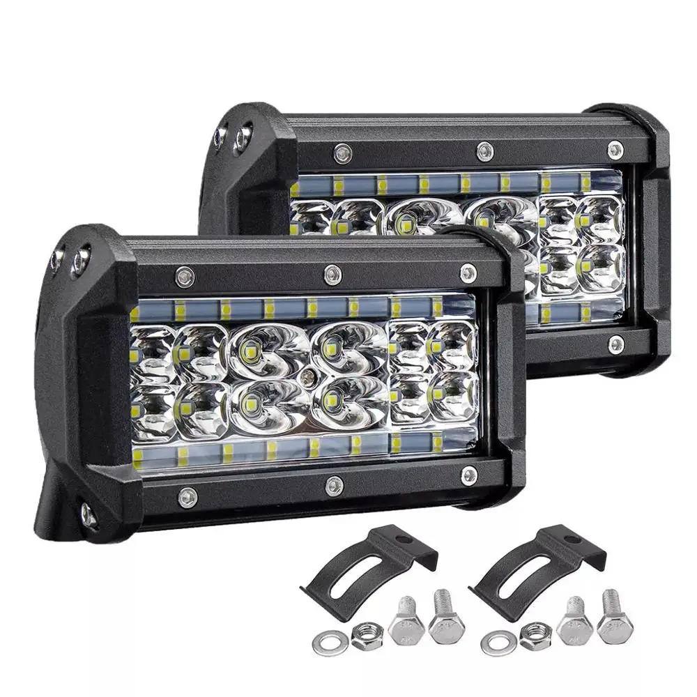 5Inch 45W Car Cube LED Work light 12V 24V Spot Flood Combo led Light Bar for 4x4 Offroad car Truck SUV