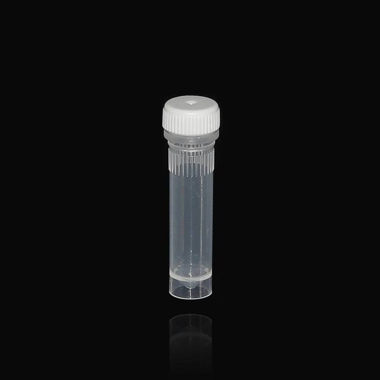 laboratory sterile cryogenic vials 2ml cryovials for liquid nitrogen storage