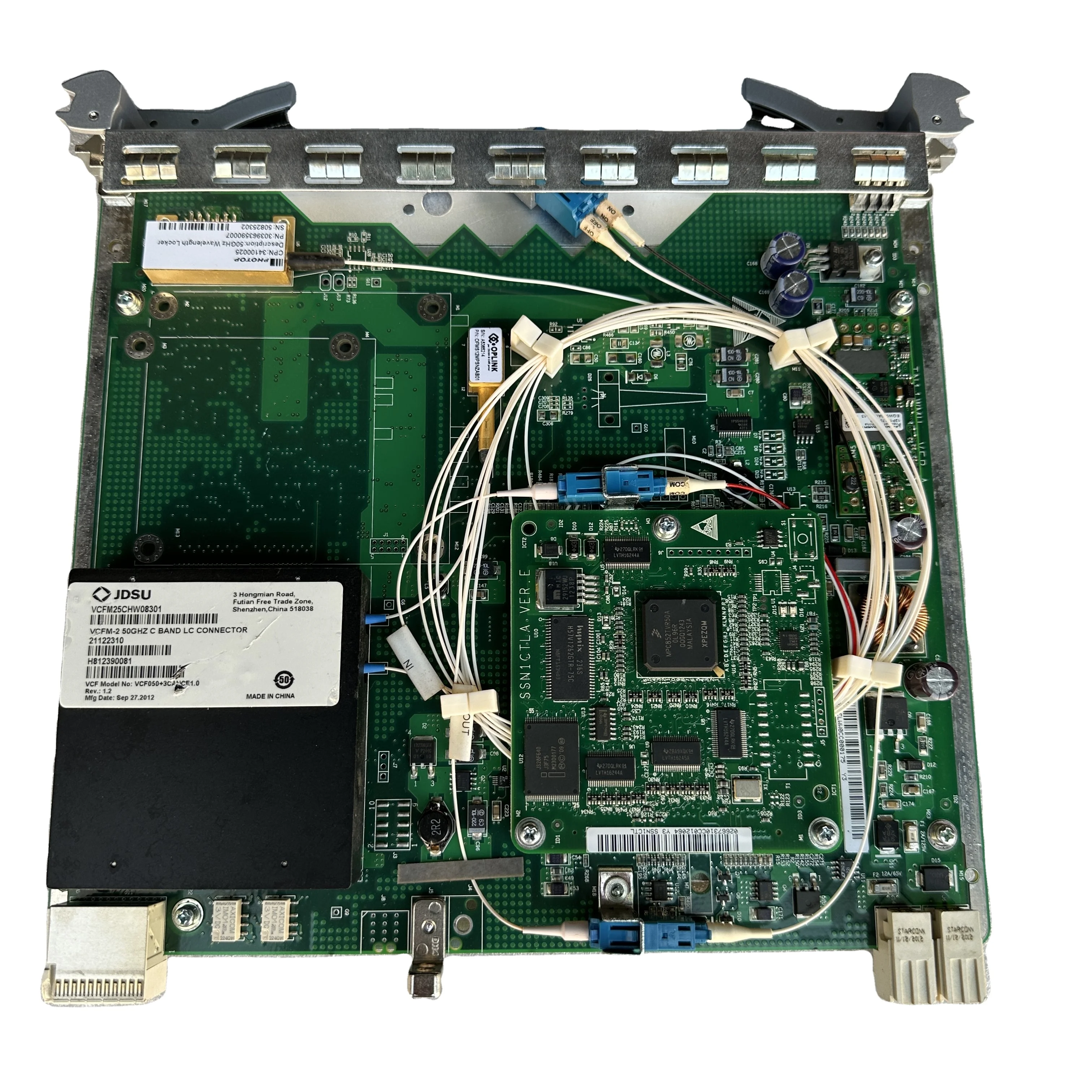 OSN8800 Telecom Transmission Equipment WMU Wavelength Monitoring Polished UPC featuring SC APC 1310nm 4G 3G GSM FTTH 10G