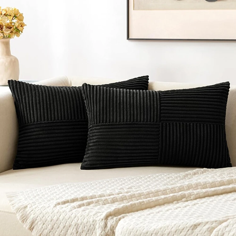 Простая Современная однотонная подушка в скандинавском стиле для гостиной
