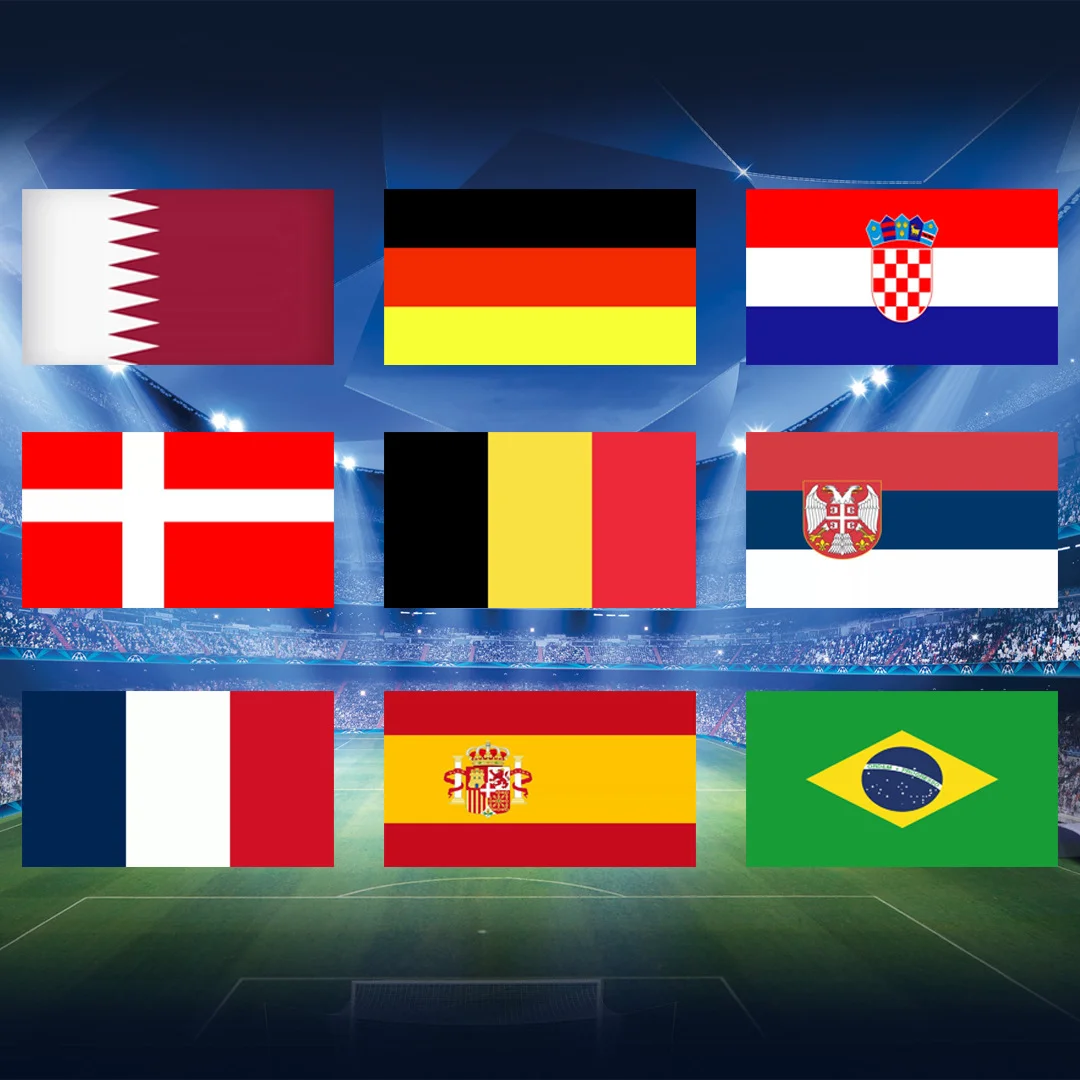 2022 Custom Ryder Qatar Soccer Cup Trucker Hats 6 Panel Net Hats Men Mesh Richardson 112 Trucker Hat Cap With Custom Logo