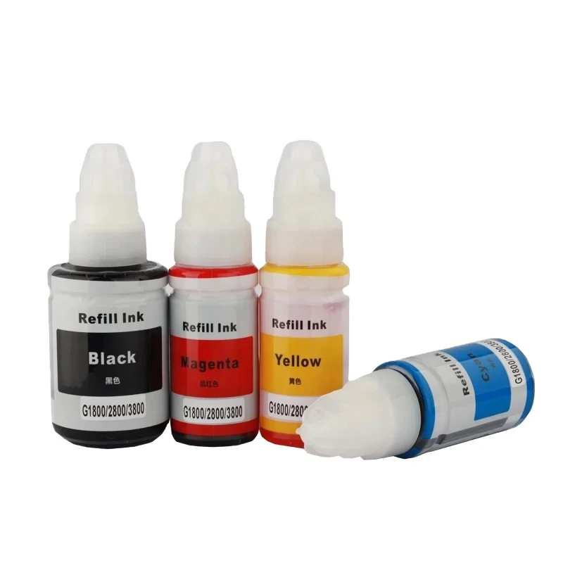 4 Bottle Refill Dye Ink for Canon GI790 Ink 190 290 490 590 690 790 890 990 Printer