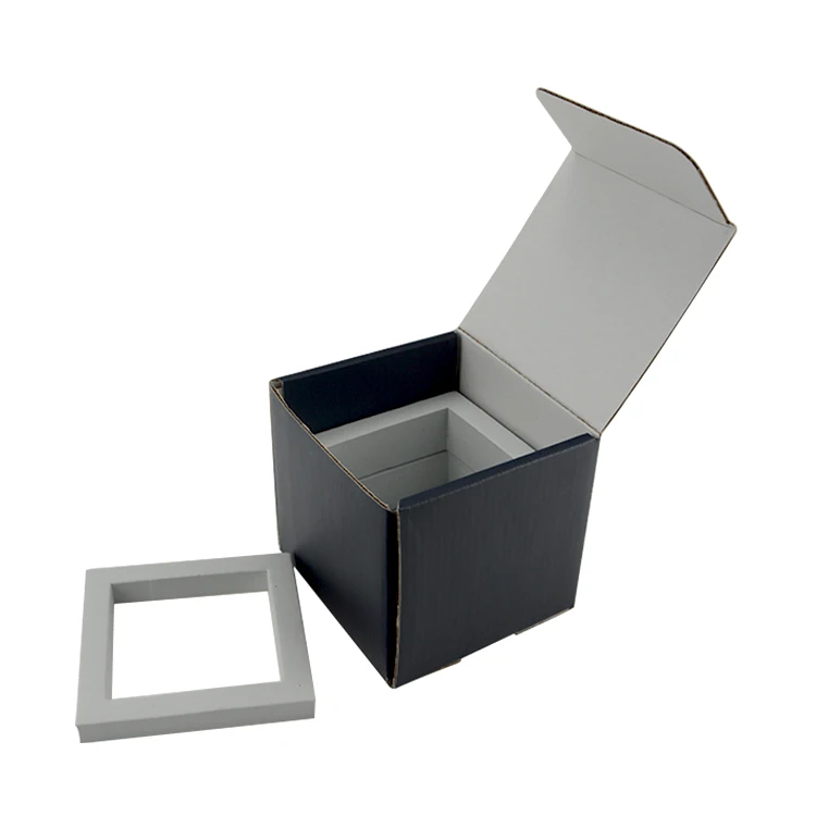 Free Design Custom Size rigid cardboard paper gift box with eva foam insert folding magnetic square package cosmetic paper box