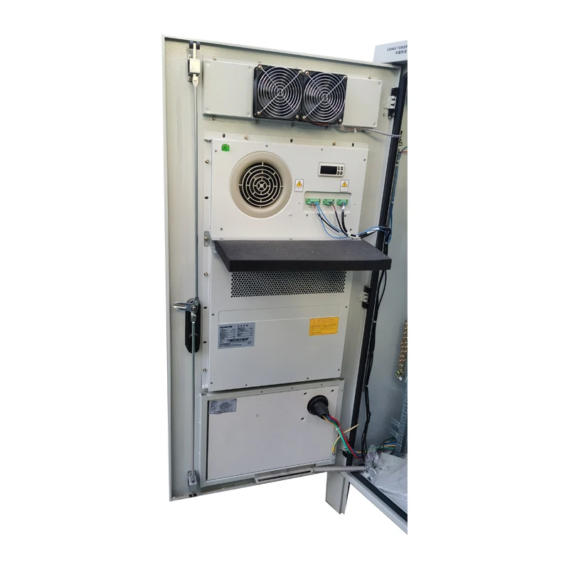 Telecom  power cabinet outdoor cabinet 19 inch OEM steel 42U 27U 22U Size can be customized with battery room