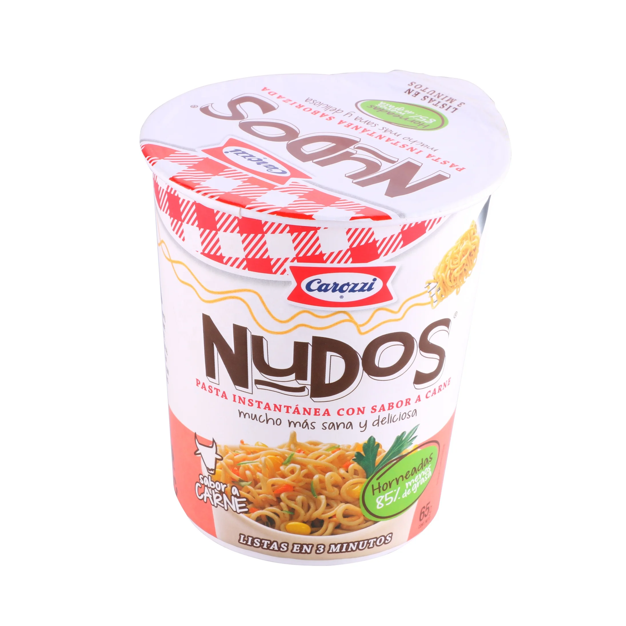 
Hollow Insulation Design Disposable Instant Noodle Paper Cup 