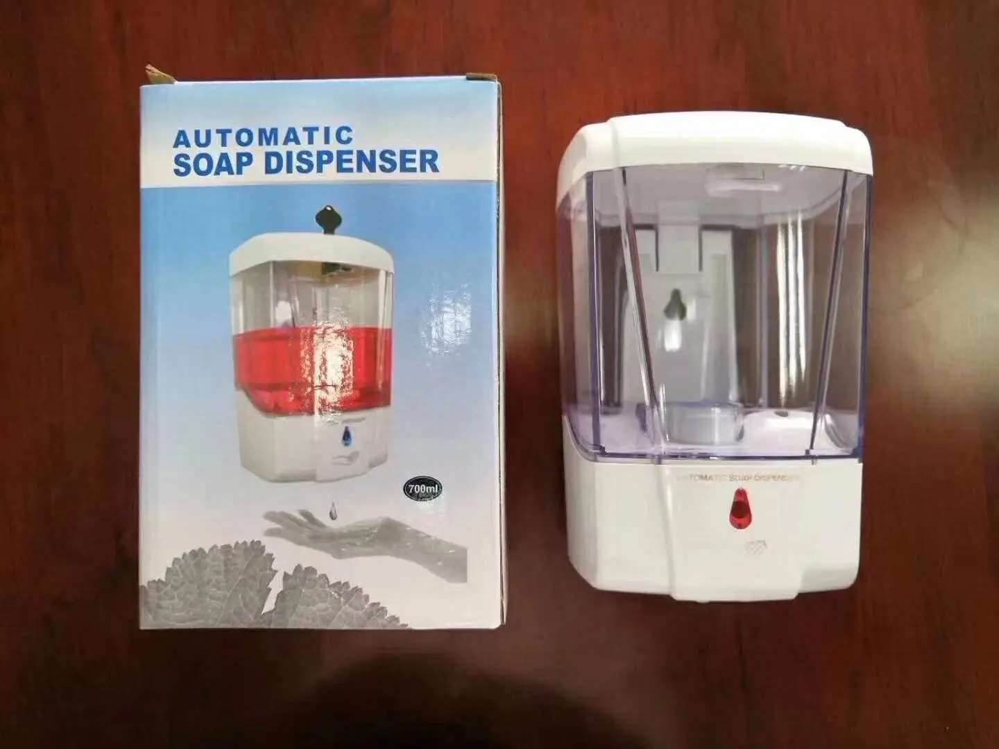 
Wall Mounted Sanitizer Sensor Automatic Liquid Soap Dispenser 