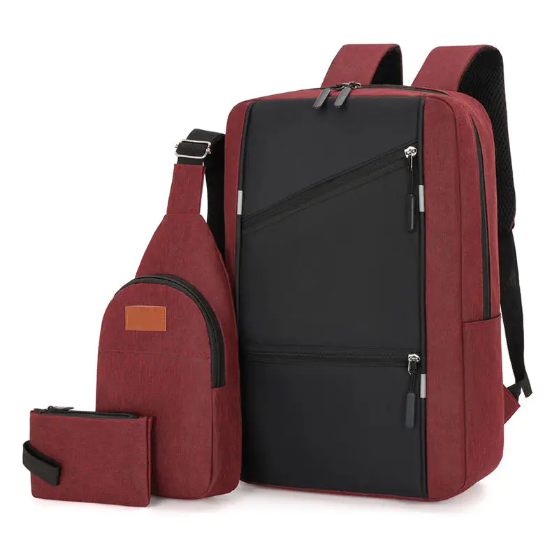 High Quality School Wholesale Backpack Bag Back Pack Polyester Backpack Manufacturer With Usb