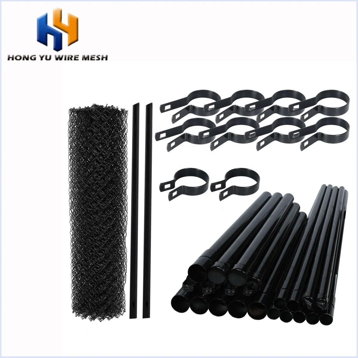 High quality PVC coated chain link fence diamond wire mesh price for sale