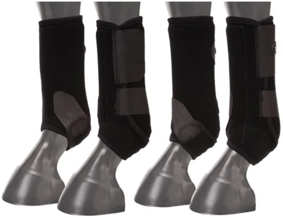 Horse Boots Multi-Purpose Horse Sports Boots with Shock-Absorbing Memory Foam Superior Protection and Comfortable Fit