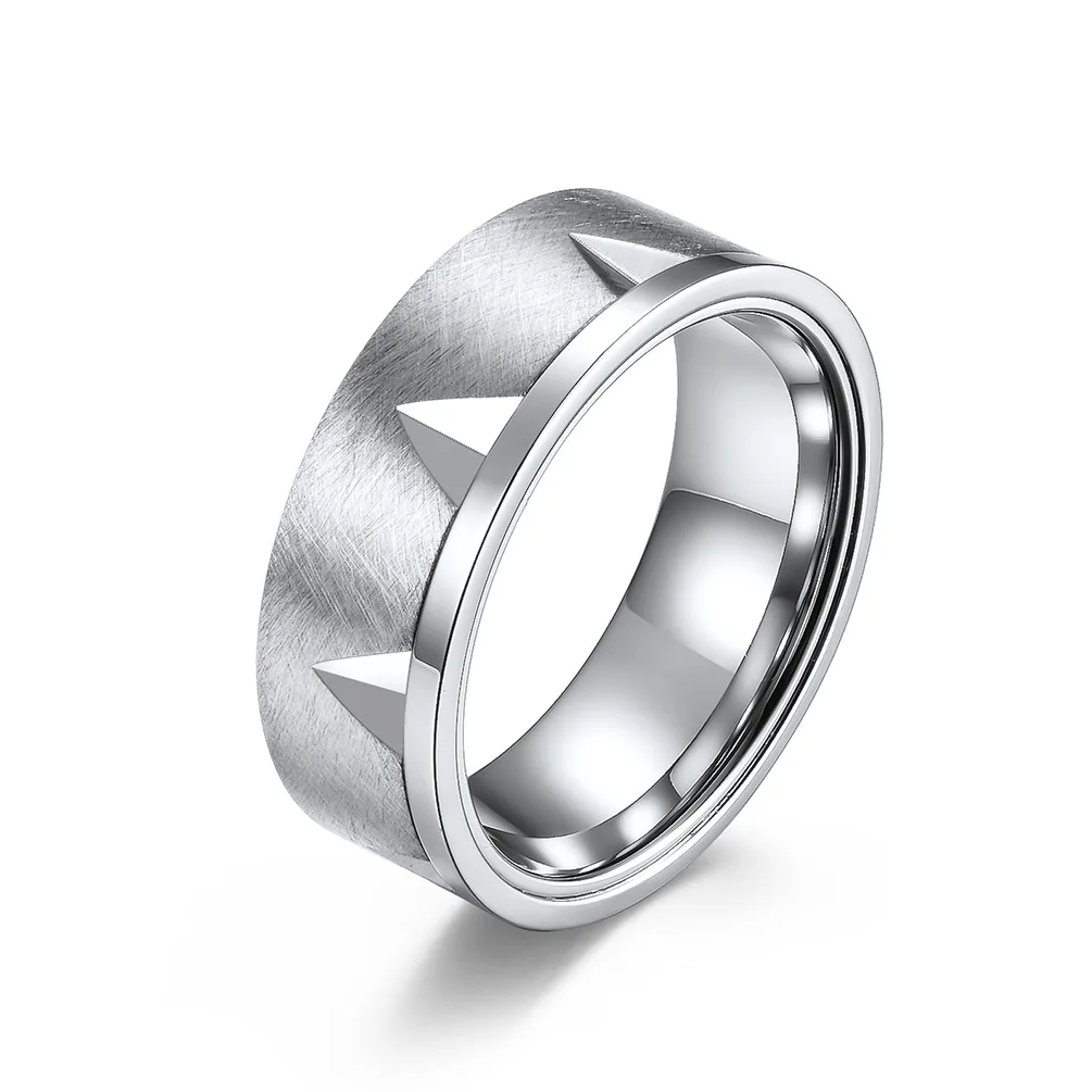 Fine jewelry rings men cool steel silver antique rings designer high quality black rings Dating