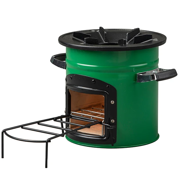 Smokeless wood burning stove clean cook stoves portable rocket stove