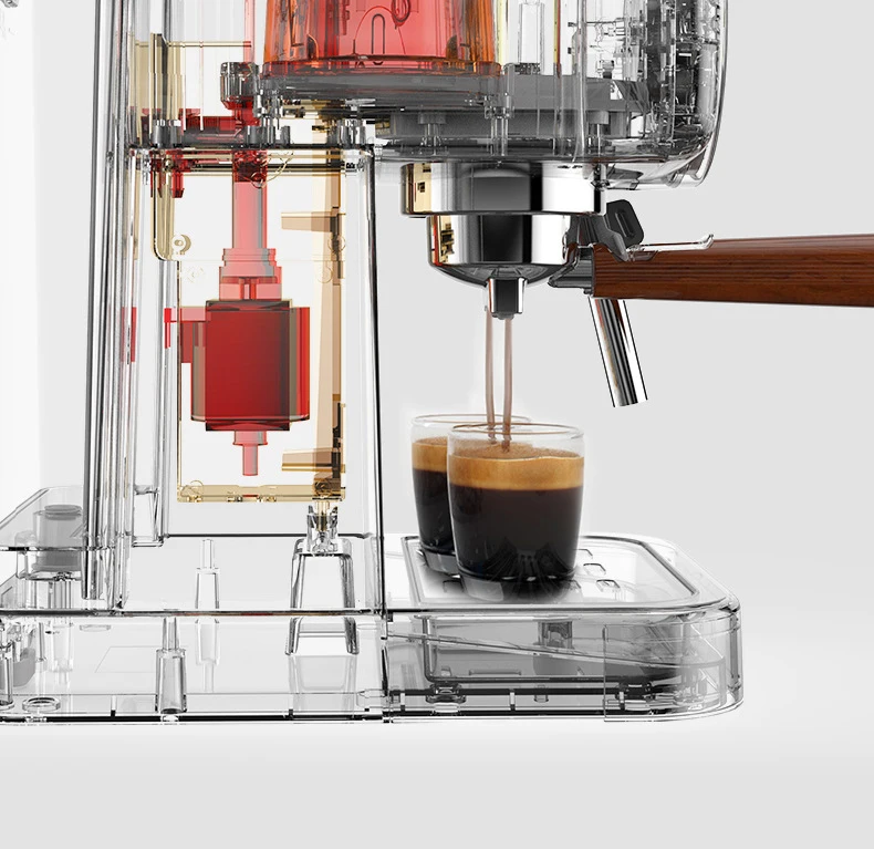 Latest 15 Bar 16 Bar Espresso Capsule Coffee Grinder Maker Water Value Professional Modem Express Vending Coffee Machine