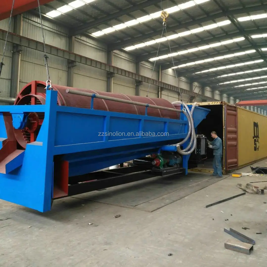 Аллювиальная установка для мойки алмазов 80-150 т/ч