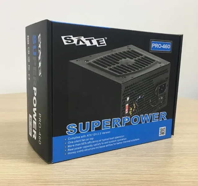SATE(PRO-460)Stock ATX desktop PC power supply 400W Computer case power supply 400 watt
