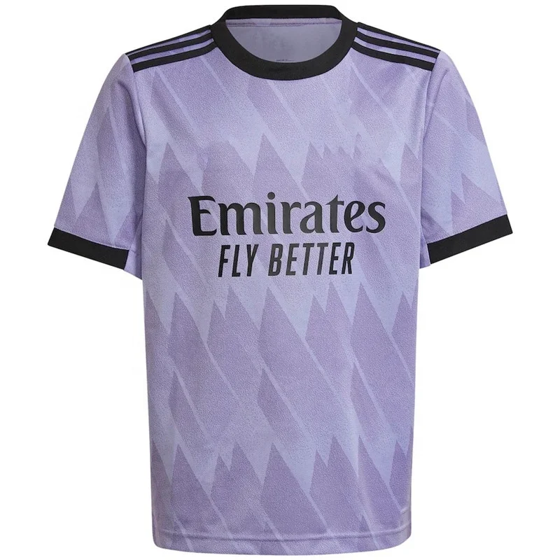 Hot Sale 2022  Purple Thai Quality Shirt  Madrid away Soccer Jersey