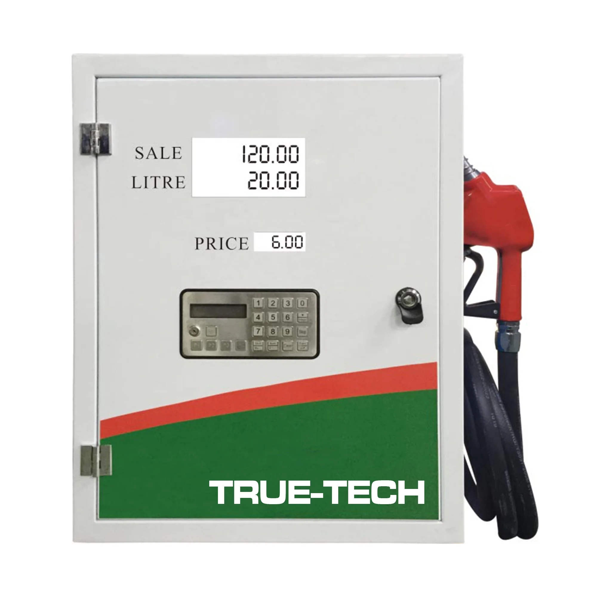 Mounted on truck mini pump used for diesel with power AC 220V or DC 12V/24 function with bill printing