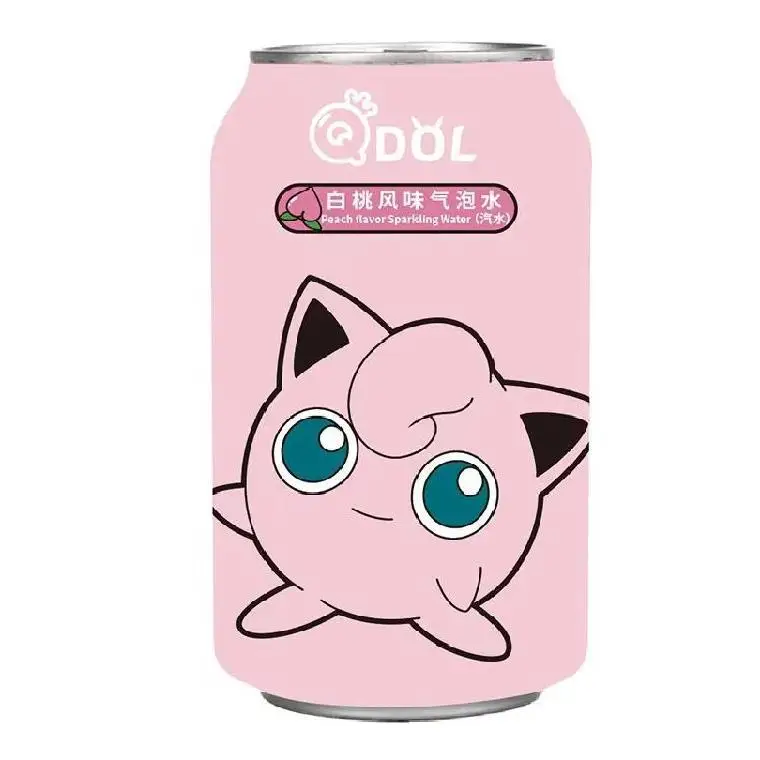 Hot Selling Qdol Soft Drink 330ml Japan Exotic Drinks Fruit Juice Soda Sparkling Water Carbonated Beverage