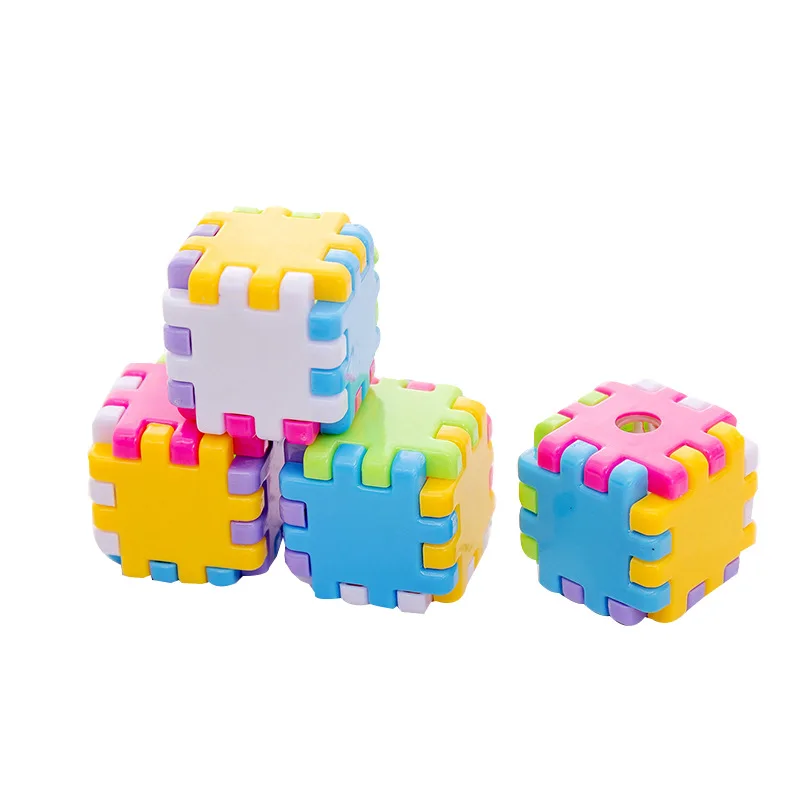 Cartoon Magic Cube Pencil Sharpener for Students, Kawaii Pencil Sharpener for Colored Pencils