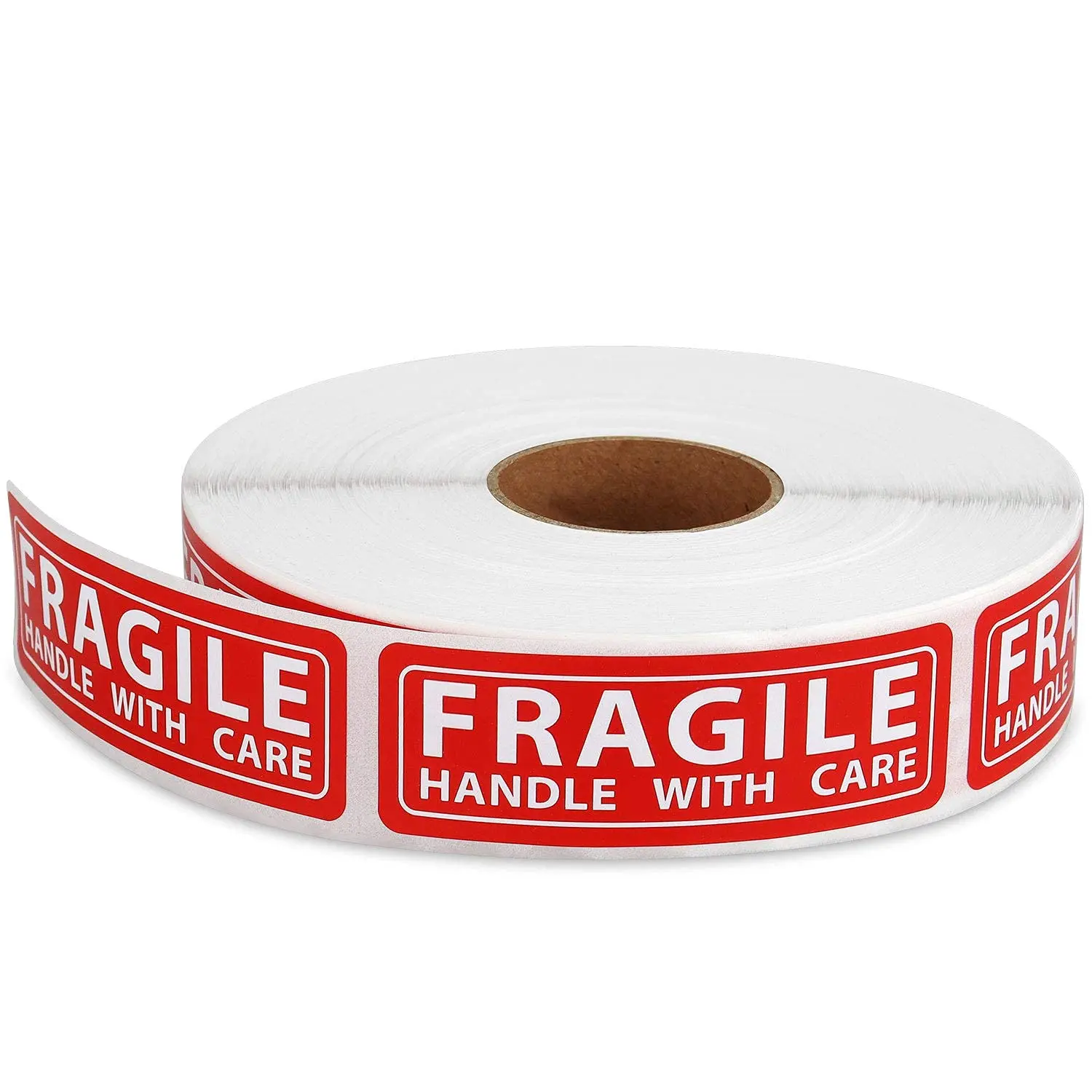 1000 Labels Fragile Sticker Red Warning Label Fragile Shipping Label With Strong Adhesive Sticker For Packing