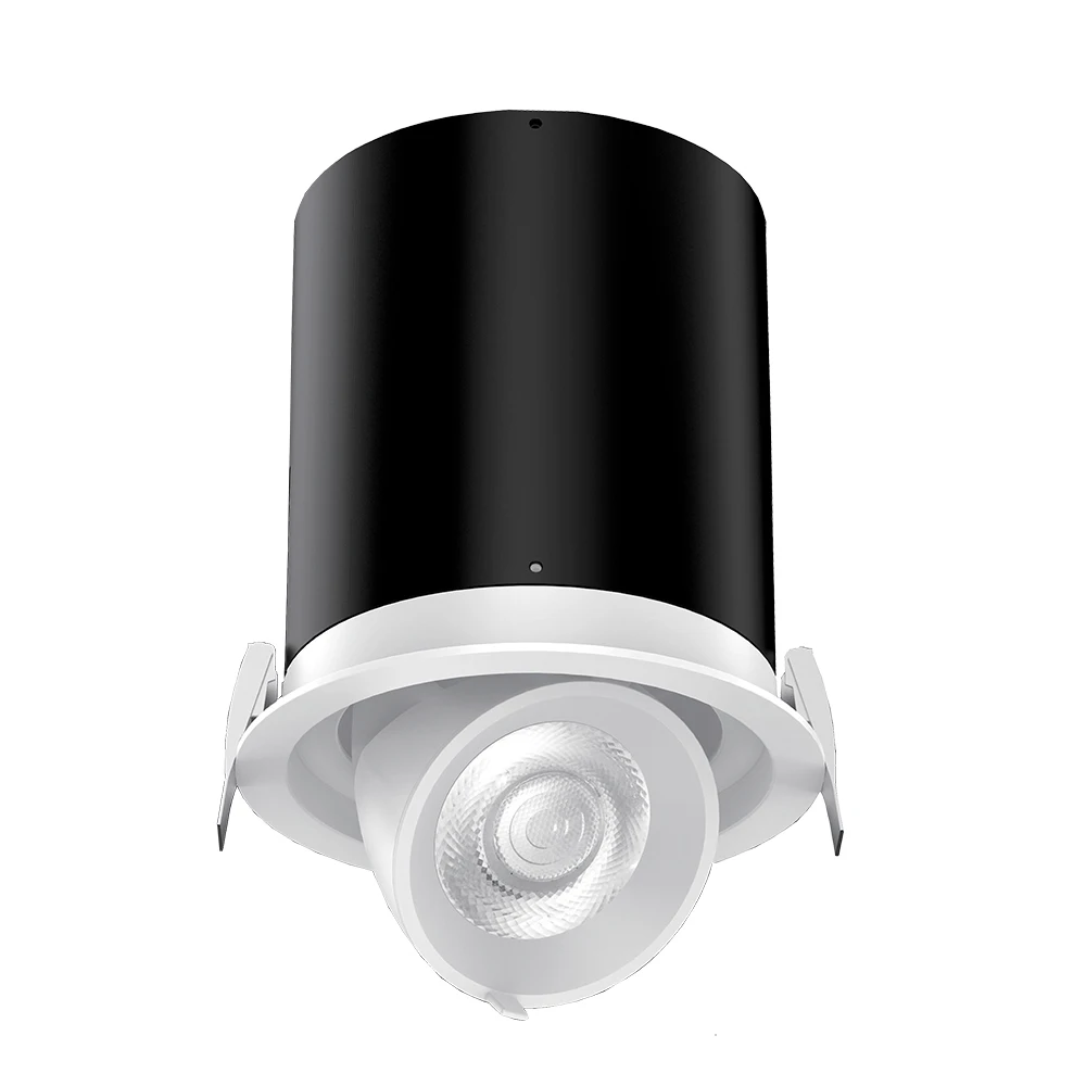 Remote Control DMX Dali Dimming Casambi CCT Tunable Motorised Adjustable Spotlight Zoomable Motorized