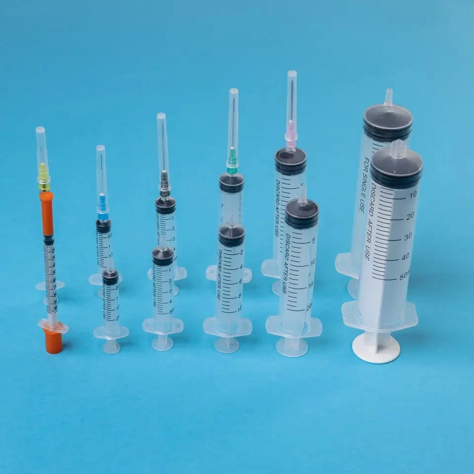 Retractable Safety Syringe with CE