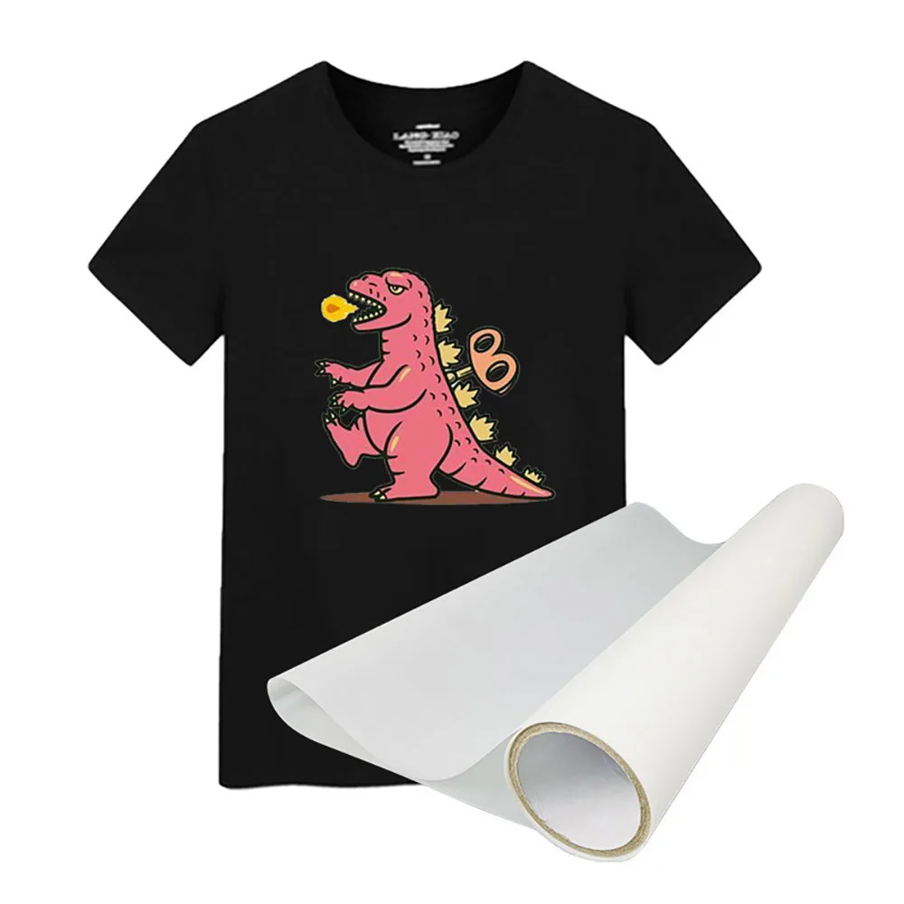 Best price from factory for dtf film printing peel roll for dtf pet film 30cm x 100m dtf film roll 30cm