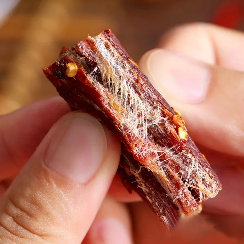 Flavor Chinese Snack Food Meat Air Dried Pork Beef Sichuan Specialty Support Customization