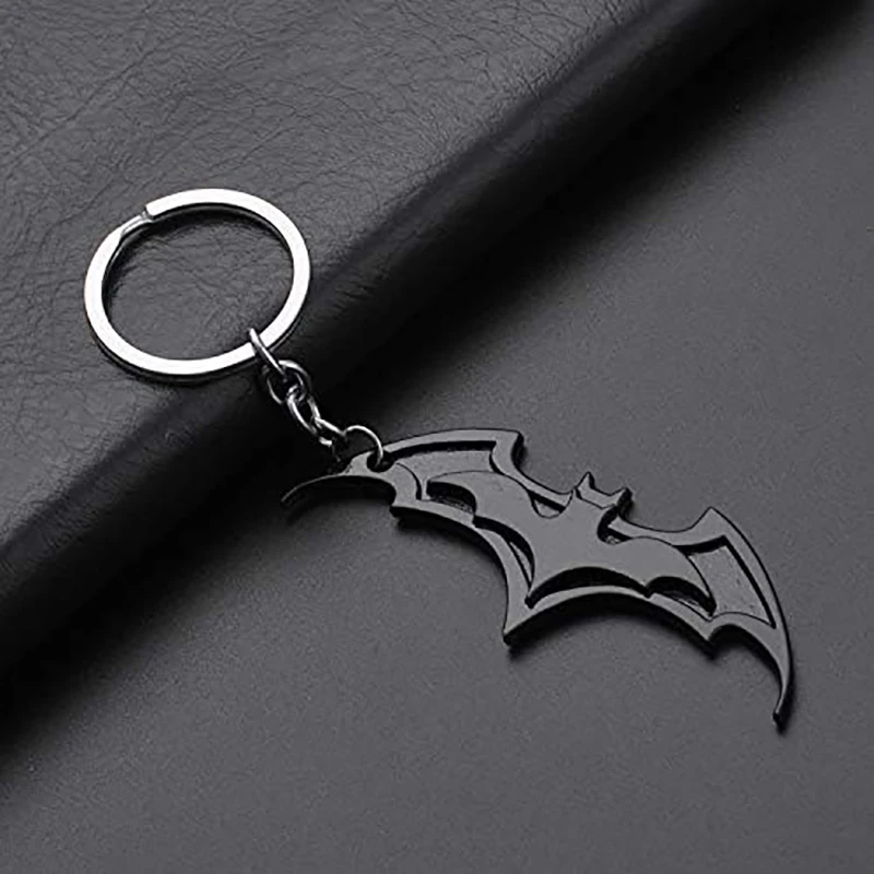 Key Chain Zinc Alloy Key chain Bat Shape Metal Key Ring Tag for Your Autos Home or Boat Clothing Shoes Jewelry