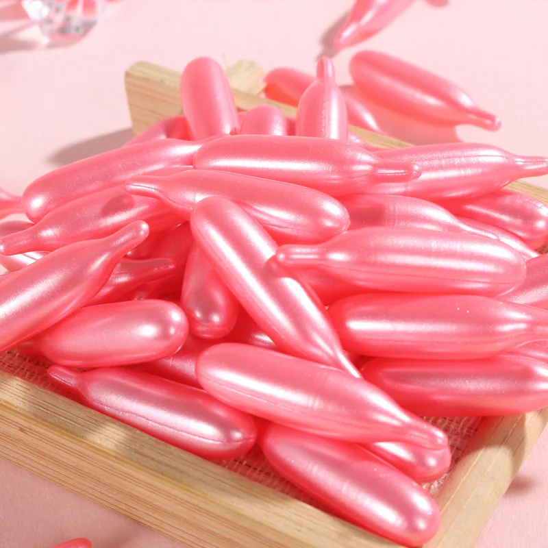 wholesale vitamin C hyaluronic acid nicotinamide ceramide anti aging wrinkle lightening Pale spot face facial serum capsule