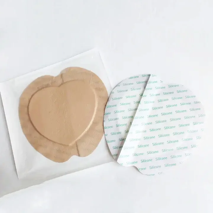 UNIMASTER Sacral Silicone Foam Dressing with Border for Sacrum Ulcer Pressure Ulcer High Absorbency Bedsore Wound Bandage