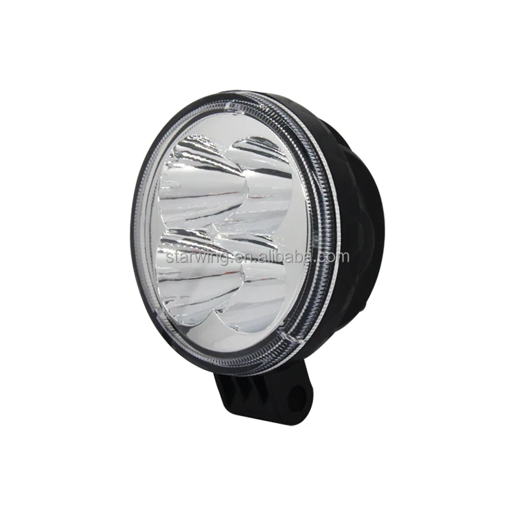 factory direct sale 3 inch round 6-80V  12W sealed beam led work light for car truck tractors auto lighting systems
