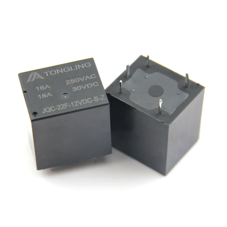  TONGLING JQC-22F 5V 6V 9V 12V 24V 5-контактный мини-реле прямые продажи от