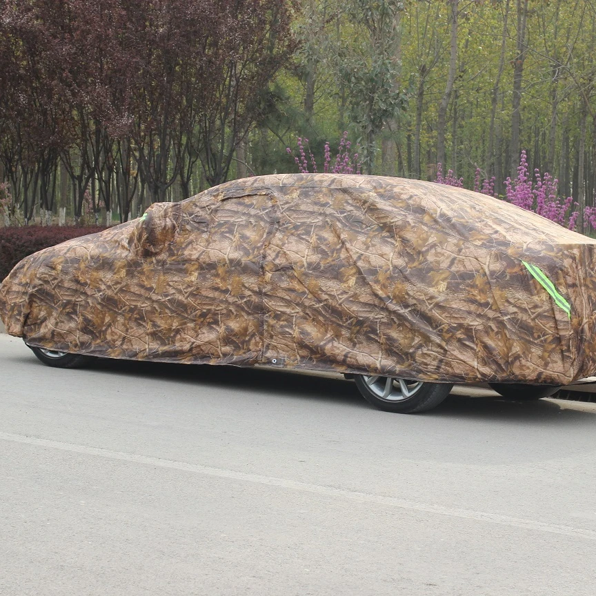 Hihg Quality Microfiber Roof Car Cover Custom waterproof Outdoor dust proof black cover