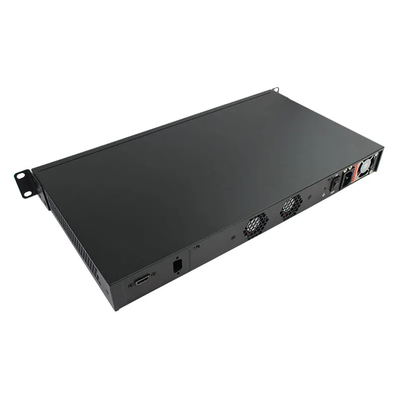 H170 1U rackmount i3-6100 3 70 ГГц 8*82580 Lan + 4*10G оптические порты поддержка AES-NI двухъядерный сетевой сервер Pfsense