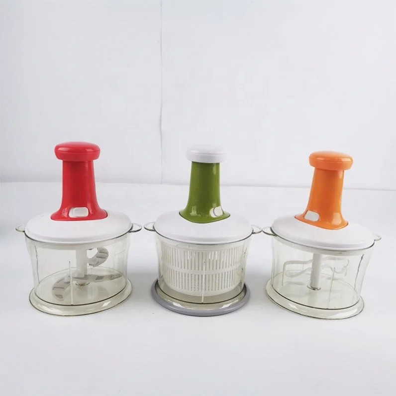 Hot Selling Household Manual Vegetable Mincer Kitchen Food Chopper Mini Processor Press Meat Cutter Grinders