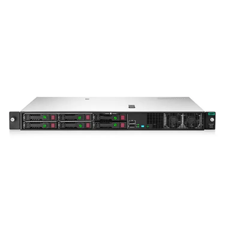 Cheap Server HPE  DL20 Gen10 E-2244G1P 16GB-U S100i 4SFF  290W PS 1U Rack Server Smart rack server