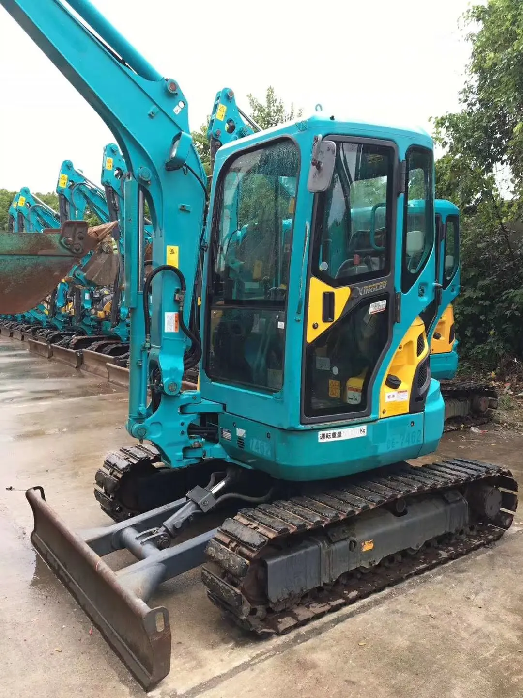 Kubota U35S мини-экскаватор б/у 3 5 t землечерпалка 3.5ton гусеничный экскаватор Япония оригинальный U35