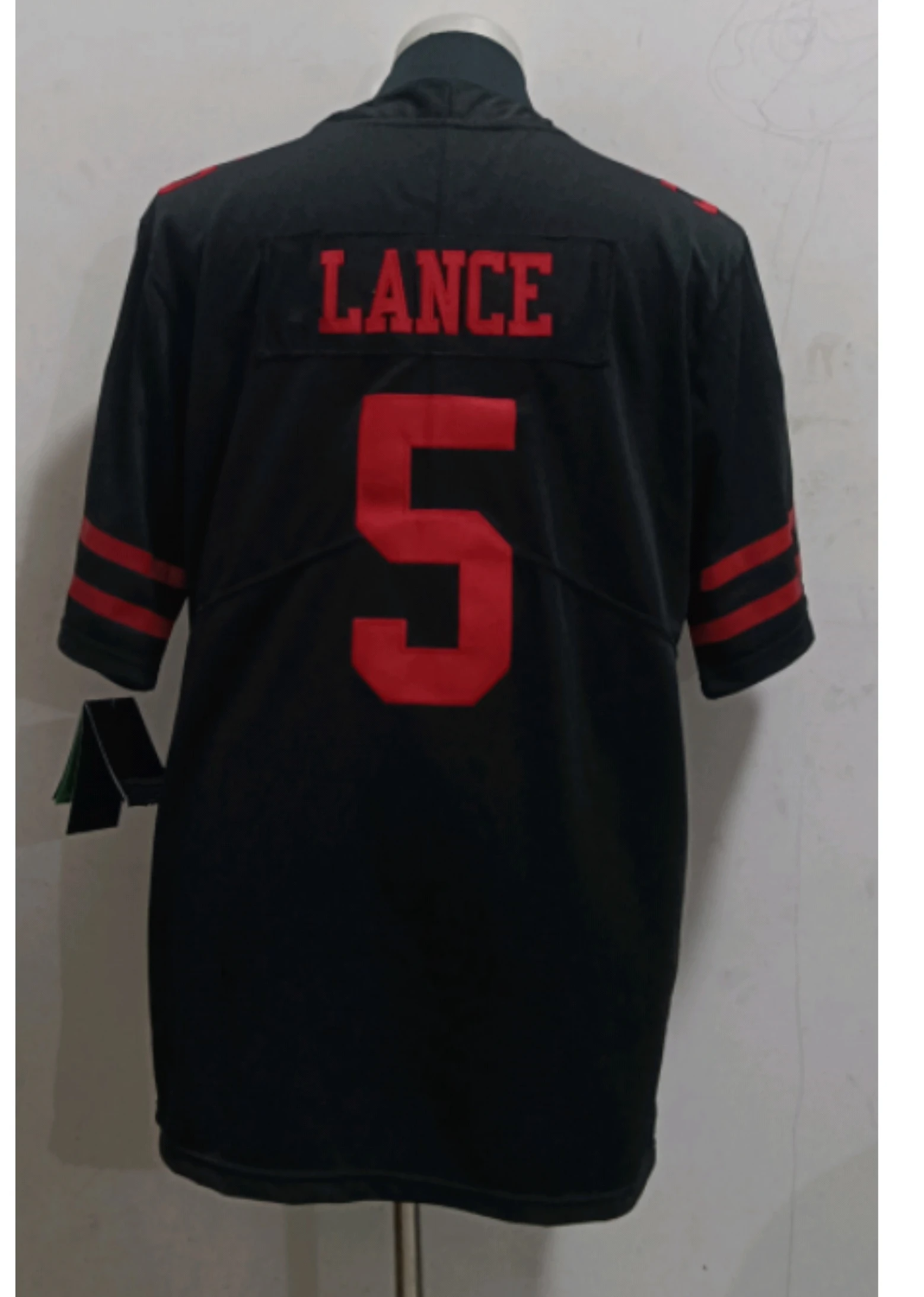 Wholesale American Football Jerseys Trey Lance Jersey Garoppolo Colin Kaepernick Stitched Size S-XXXL
