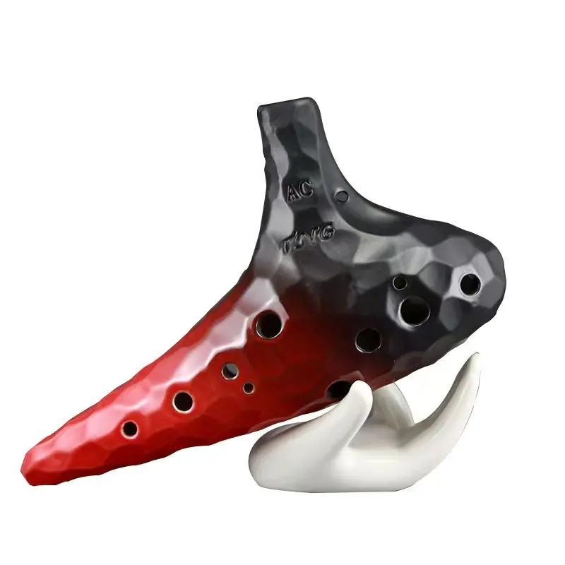 Wholesale 12-Hole Midtone C-Key Ocarina for Recording