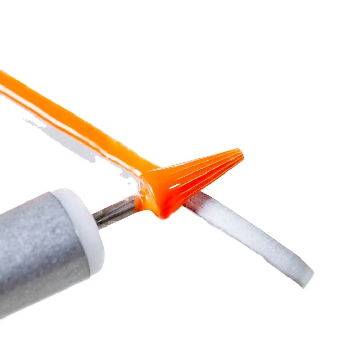 Round Edge Finishing cover machine for leather