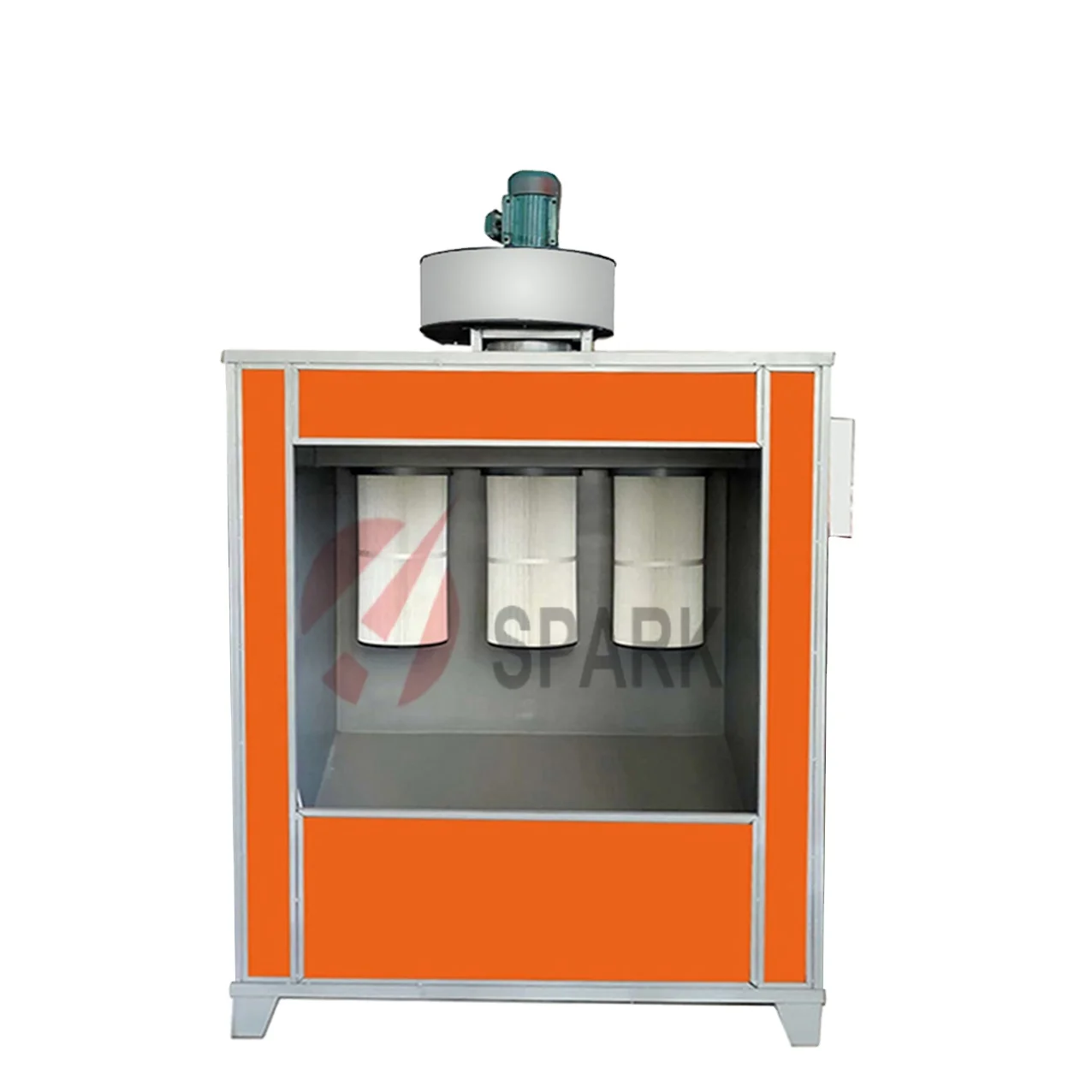 3-Filters booth for super Black Chrome Effect gold smoke grey blue red  pink purple fluorescent yellow Powder Coating