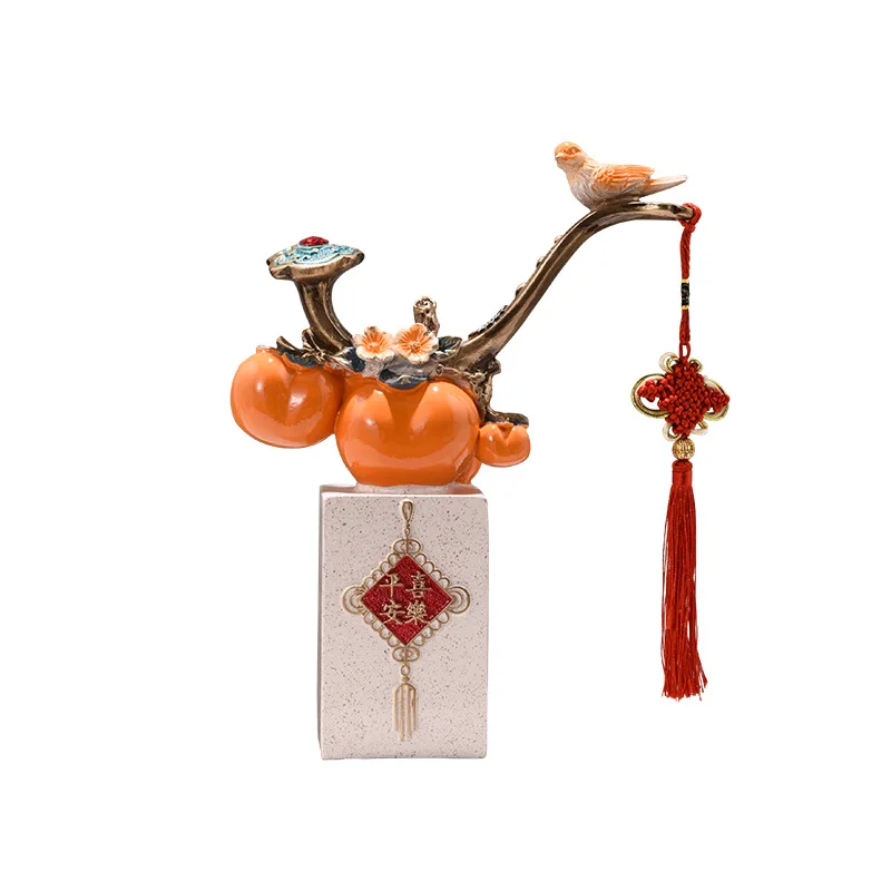 office high-end fortune-attracting ornaments home living room study wine cabinet TV cabinet decorations