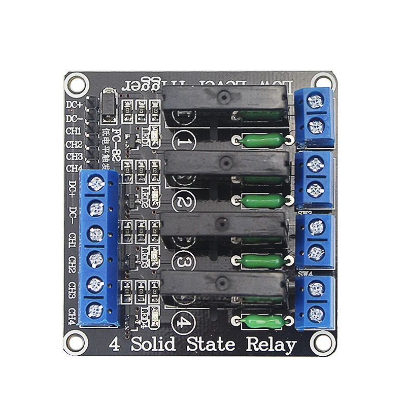 5V Relay 1 2 4 8 Channel High Low Level Solid State Relay Module 250V 2A
