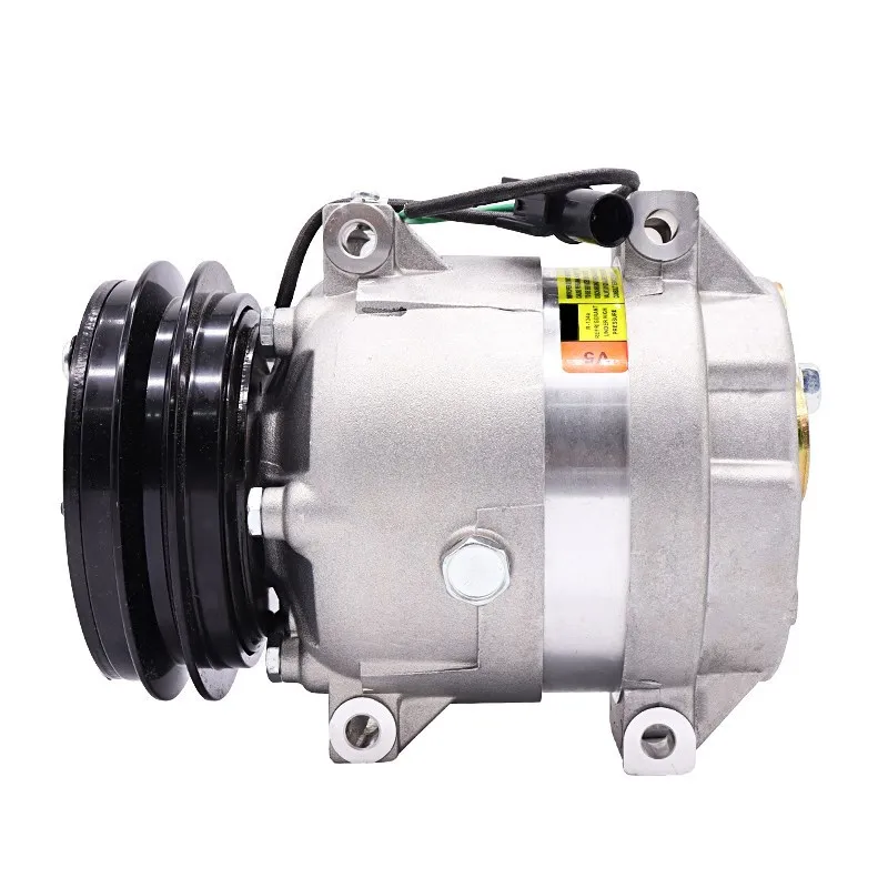 60035090 YJ147 DKS-15SE Excavator Air Conditioning Compressor For SANY75-8