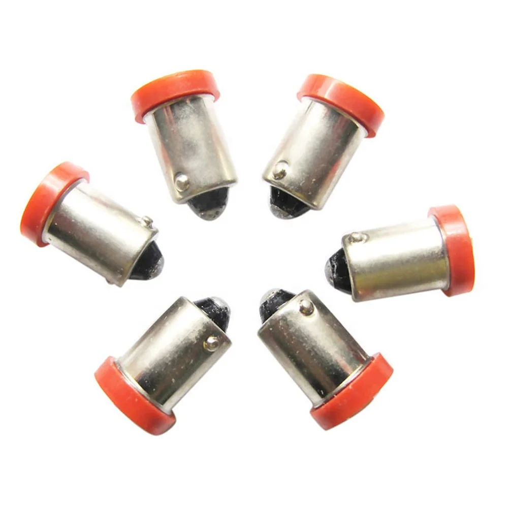 autodragons wholesale price Warm White Anti flickering 1 Leds 5050 SMD AC 6.3V ba9s #44 #47 Pinball Replacement lamps