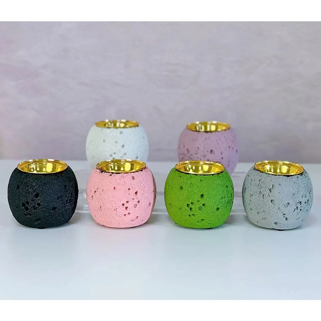 Minimalist Natural Home office fragrance resin Bakhoor Middle Eastern Arabic incense burner decoration desktop accessories
